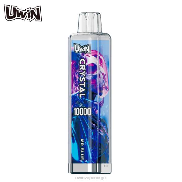 UWIN CRYSTAL 10000 engangsvape mr blå LTNL15 - Uwin Vape På Nett