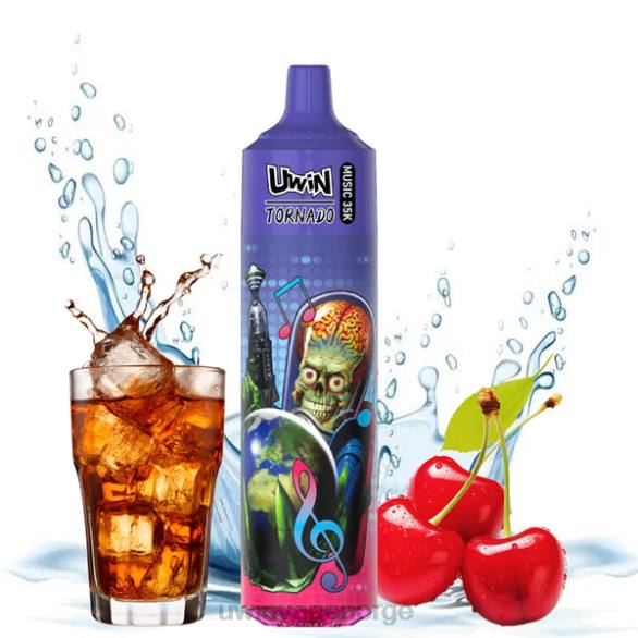 UWIN CRYSTAL 35k engangsvape kirsebær cola LTNL28 - Uwin Vape Bestille